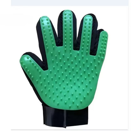 Hair Removal Gloves Clean Rubber Floating Brush Massage Clean Glove - EditWell