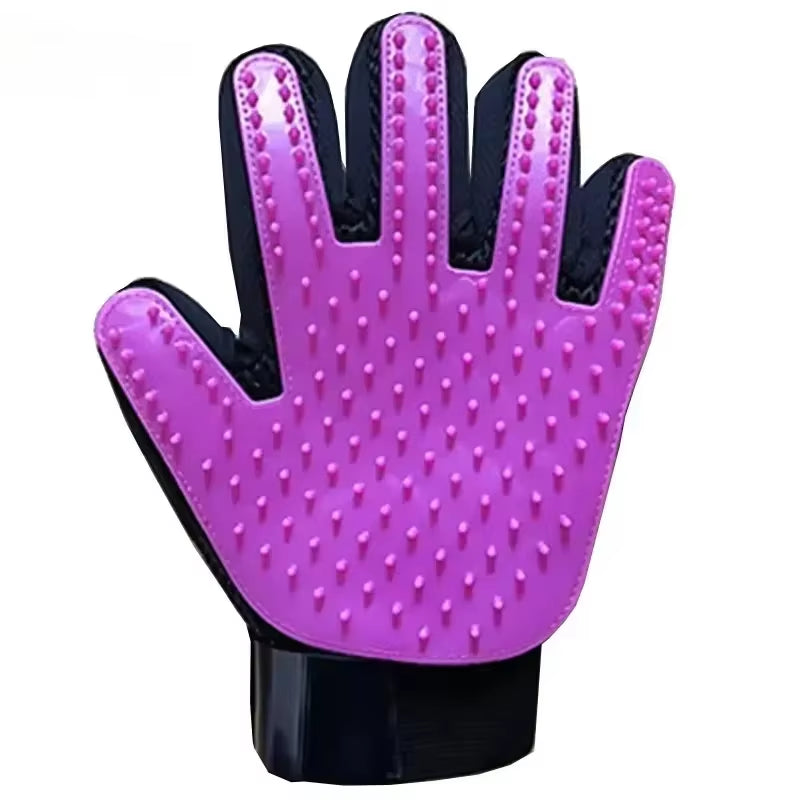Hair Removal Gloves Clean Rubber Floating Brush Massage Clean Glove - EditWell