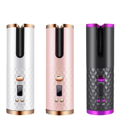 CurlEase Pro – Portable Wireless Automatic Hair Curler