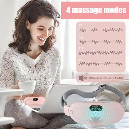 Heated Menstrual Relief Belt | 3-Speed Heat & Vibration | Wearable - EditWell