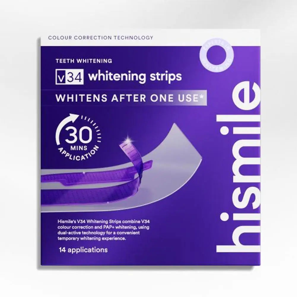 Hismile Xtreme V34 Teeth Whitening | Remove Coffee Wine & Tobacco Stains | Visibly Whiter Teeth in Days | Trusted Worldwide - EditWell