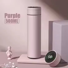 Intelligent Temperature Thermos Bottle Sports Water Cup Car Insulated Cup Keeps Cold - EditWell