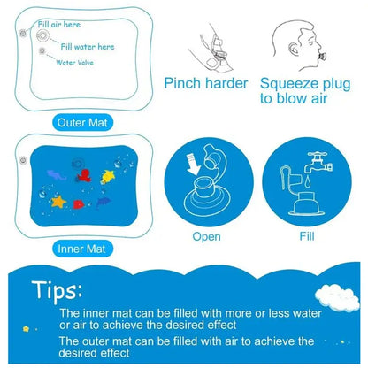 My First Splash — Baby Water Sensory Play Mat - EditWell