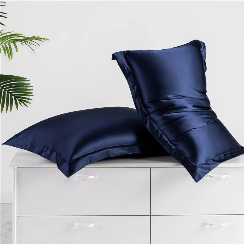Natural Mulberry Silk Satin Pillowcase for Hair and Skin Superior Quality - EditWell