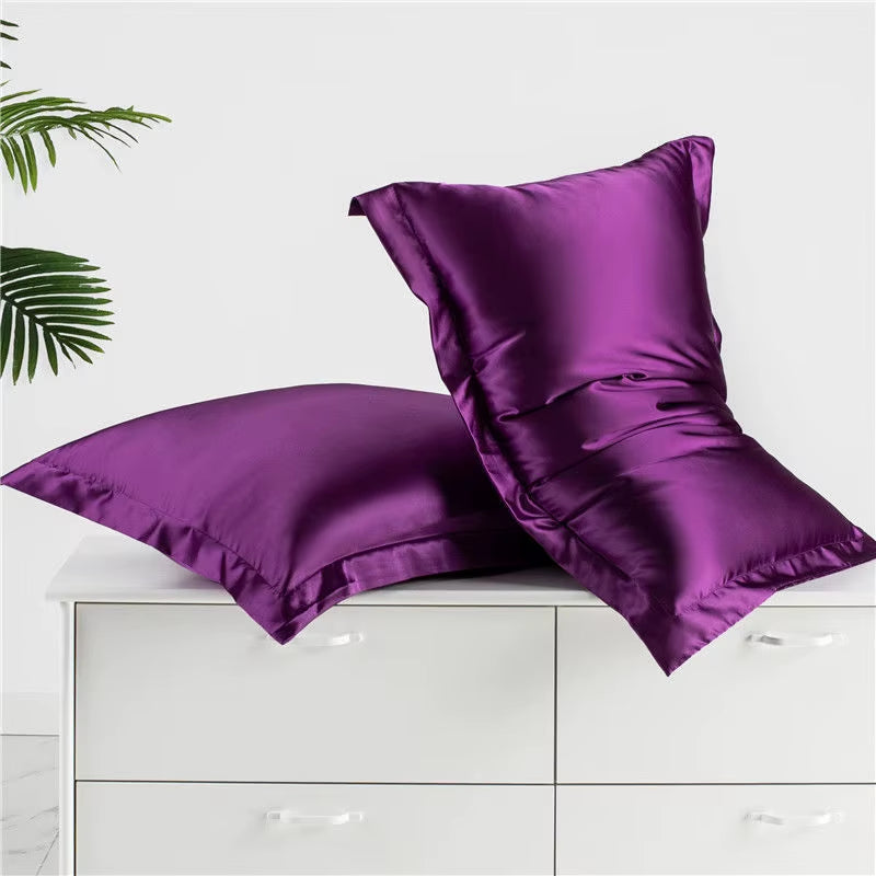 Natural Mulberry Silk Satin Pillowcase for Hair and Skin Superior Quality - EditWell