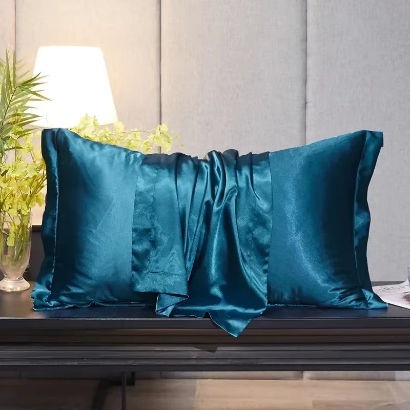 Natural Mulberry Silk Satin Pillowcase for Hair and Skin Superior Quality - EditWell
