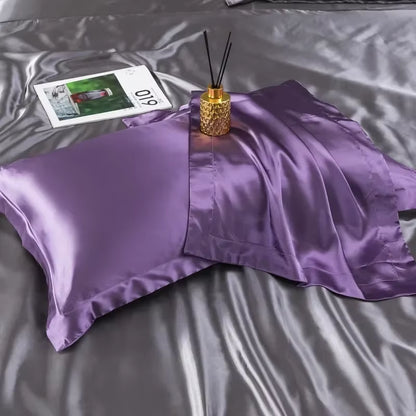 Natural Mulberry Silk Satin Pillowcase for Hair and Skin Superior Quality - EditWell