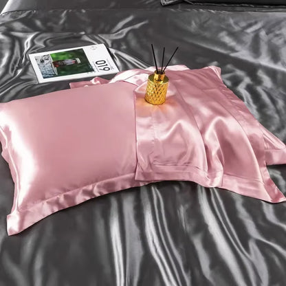 Natural Mulberry Silk Satin Pillowcase for Hair and Skin Superior Quality - EditWell