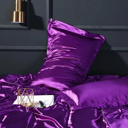Natural Mulberry Silk Satin Pillowcase for Hair and Skin Superior Quality - EditWell