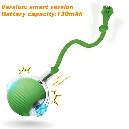 New Dog Interactive Ball Toy,Automatic Rolling Dog Ball Rechargeable,Smart Puppy Interactive Toy,Intelligent Balls Toy for Dogs - EditWell