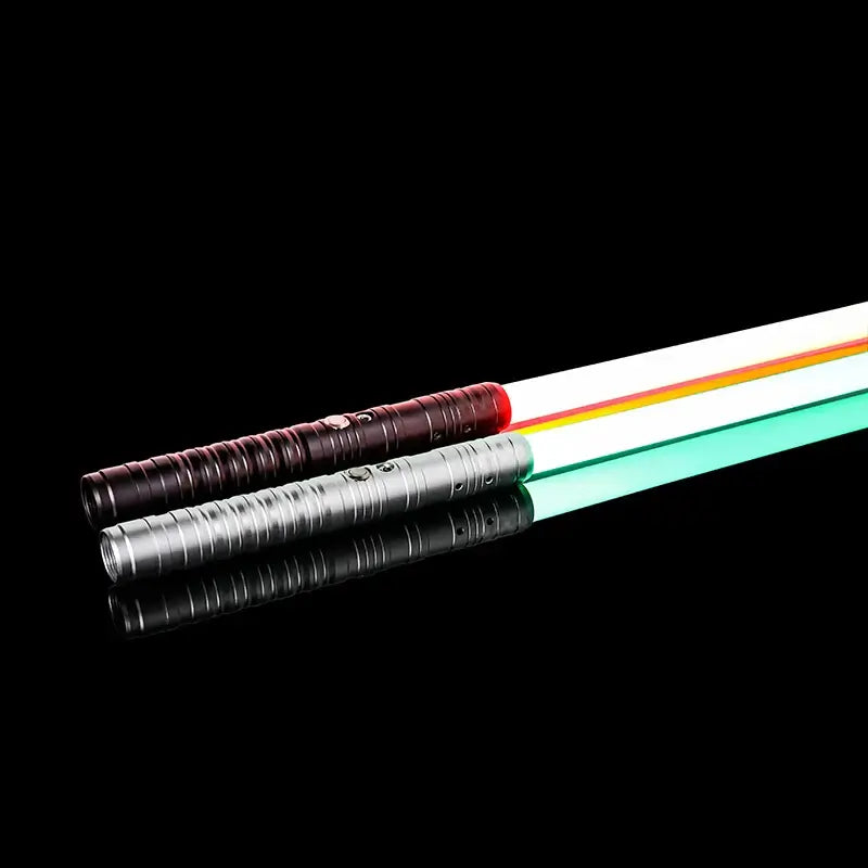 NightGlow Laser Lightsaber – Colour Changing Metal Blade with Sound Effects & USB Rechargeable Battery - EditWell