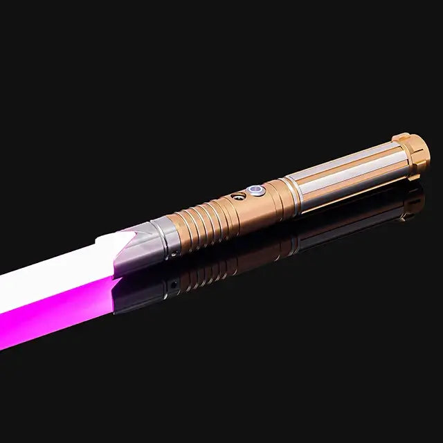 NightGlow Laser Lightsaber – Colour Changing Metal Blade with Sound Effects & USB Rechargeable Battery - EditWell