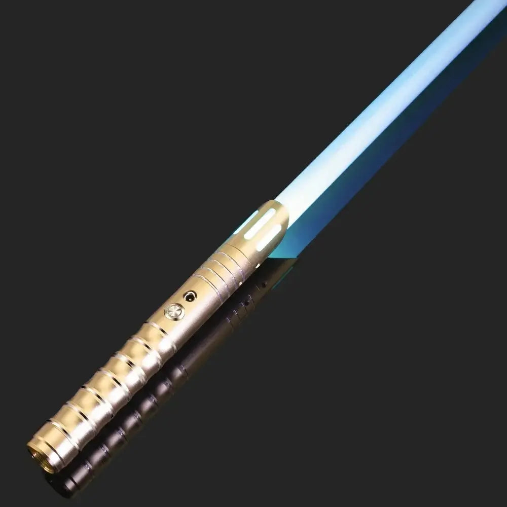 NightGlow Laser Lightsaber – Colour Changing Metal Blade with Sound Effects & USB Rechargeable Battery - EditWell