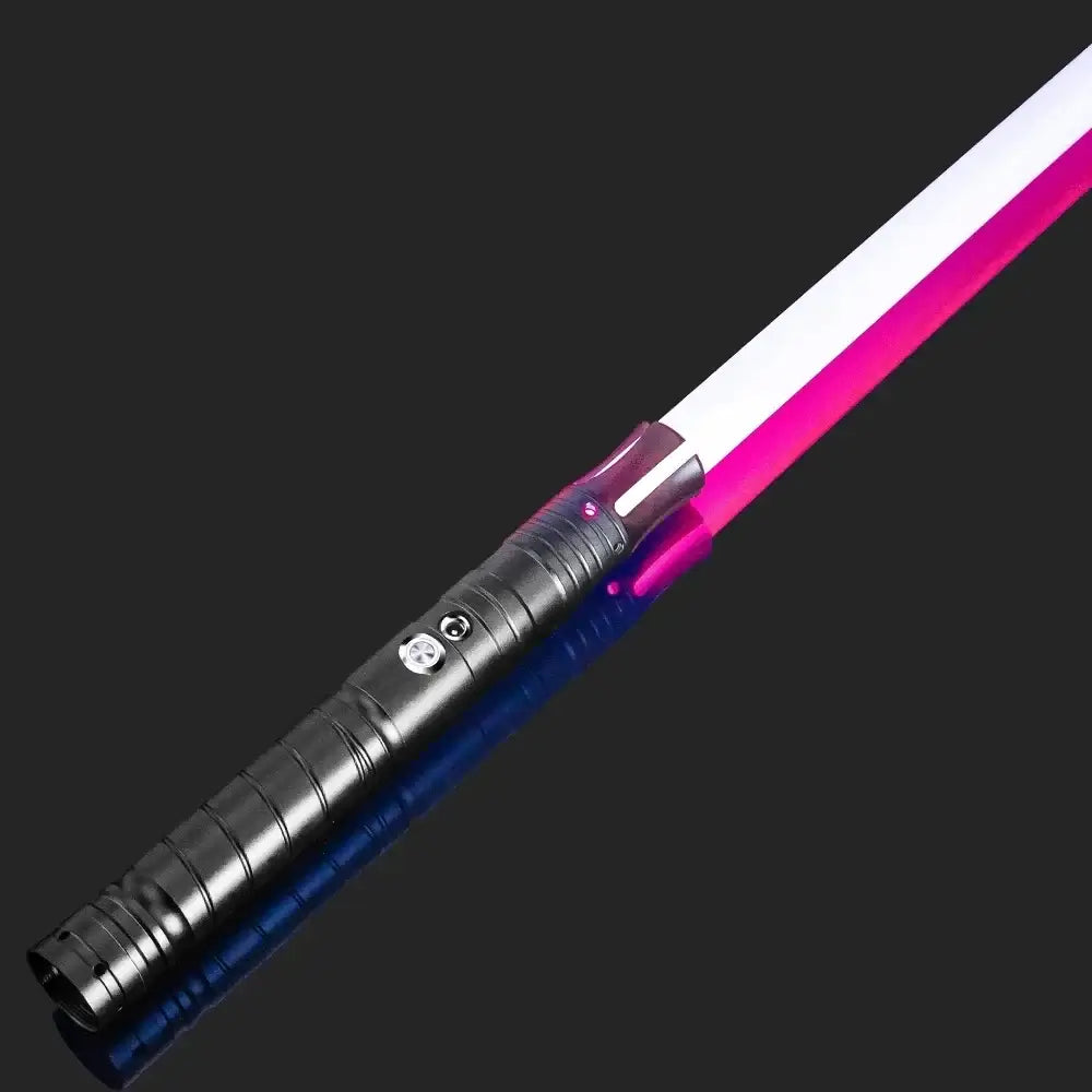 NightGlow Laser Lightsaber – Colour Changing Metal Blade with Sound Effects & USB Rechargeable Battery - EditWell