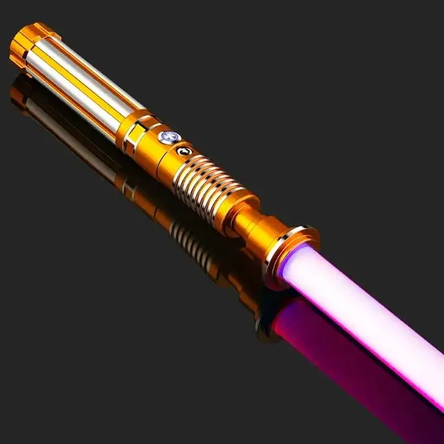 NightGlow Laser Lightsaber – Colour Changing Metal Blade with Sound Effects & USB Rechargeable Battery - EditWell