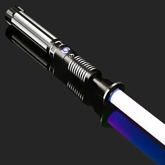 NightGlow Laser Lightsaber – Colour Changing Metal Blade with Sound Effects & USB Rechargeable Battery - EditWell