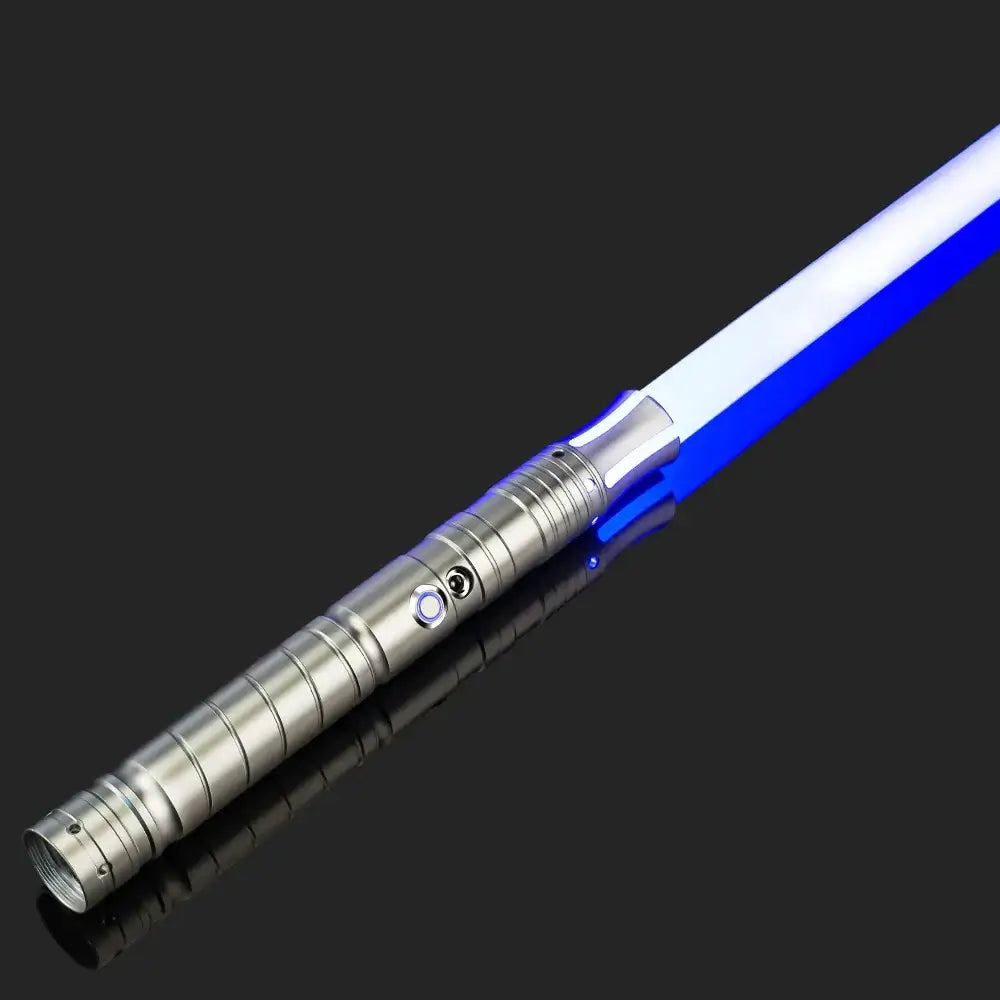 NightGlow Laser Lightsaber – Colour Changing Metal Blade with Sound Effects & USB Rechargeable Battery - EditWell