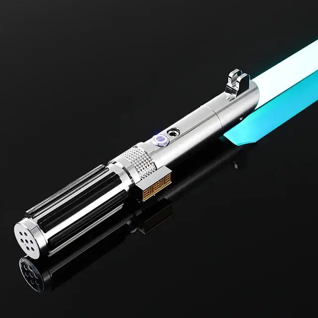 NightGlow Laser Lightsaber – Colour Changing Metal Blade with Sound Effects & USB Rechargeable Battery - EditWell