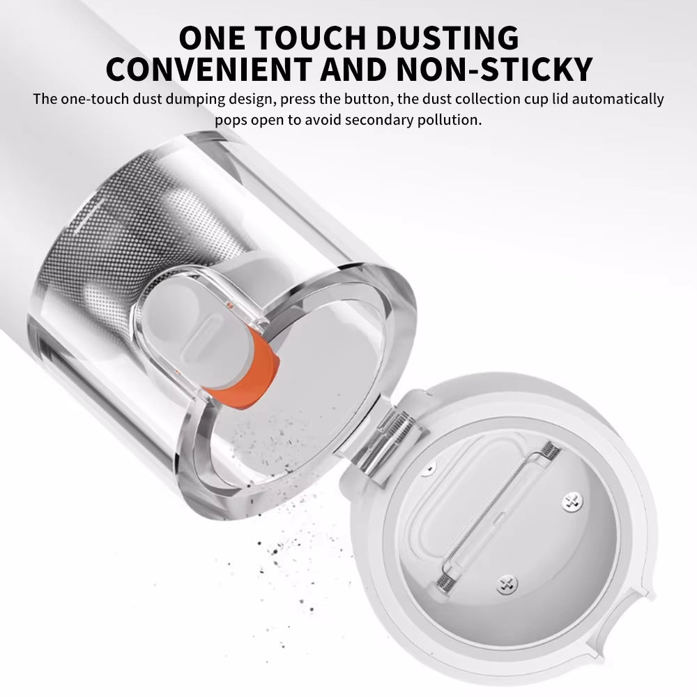 Original  MIJIA Portable Handheld Vacuum Cleaner for Home Car Mini Wireless - EditWell