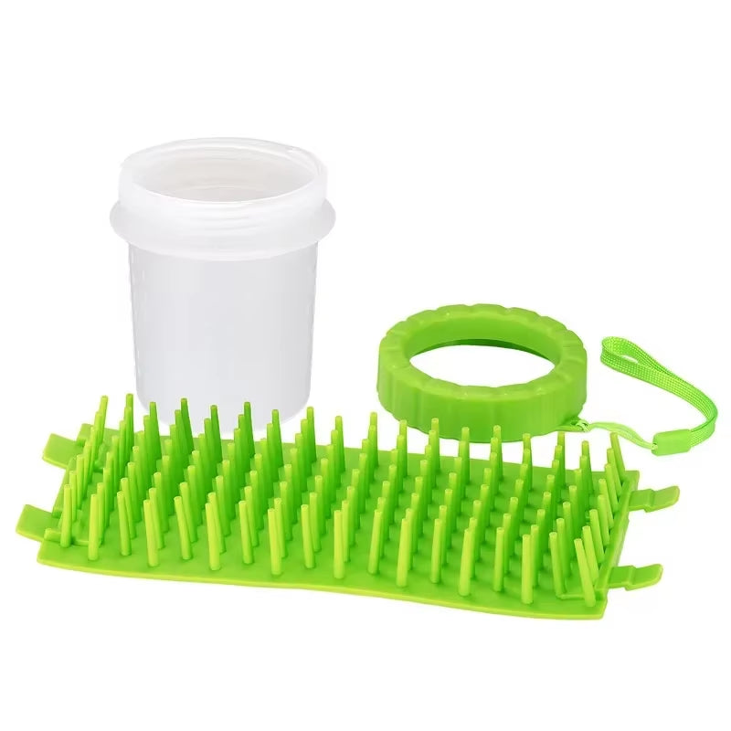Pet Foot Washing Cup Dog Bath Pet Beauty Cleaning Wipe Free Automatic - EditWell