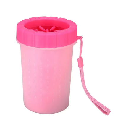 Pet Foot Washing Cup Dog Bath Pet Beauty Cleaning Wipe Free Automatic - EditWell