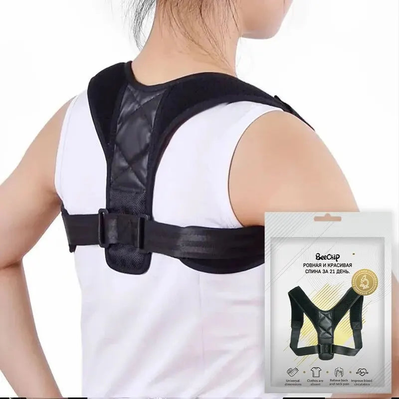 Posture Corrector Brace | Fix Rounded Shoulders & Upper Back Pain