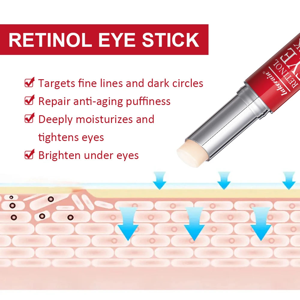 Retinol Eye Cream Stick | Dark Circles Firming | Instant Repair - EditWell