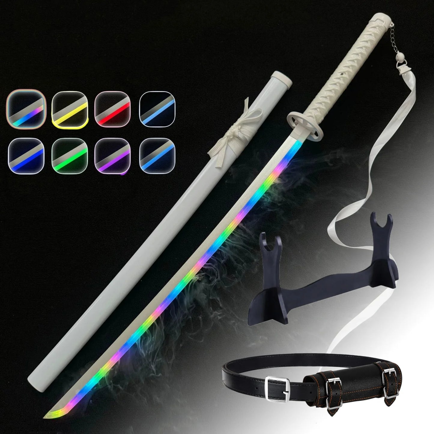 MistBlade Rukia – 40" LED Vapour Katana Cosplay Sword