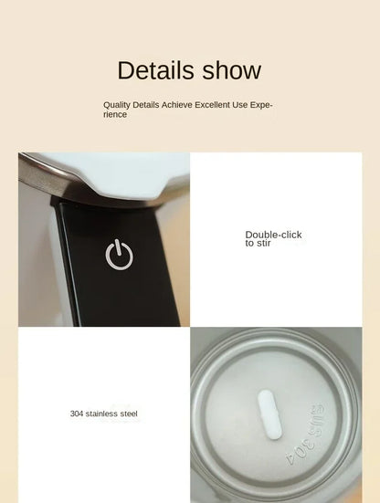 MixMate Pro – Self Stirring Smart Coffee Mug