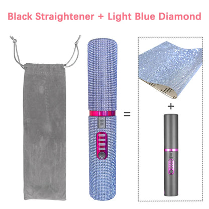 GlowStyle Go – Wireless 2-in-1 Hair Straightener & Curler