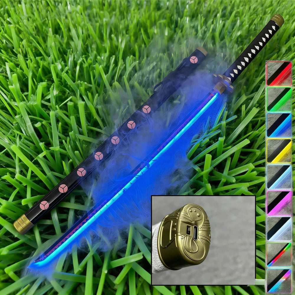 Rukia FrostMist™ Katana – LED Vapour Cosplay Sword