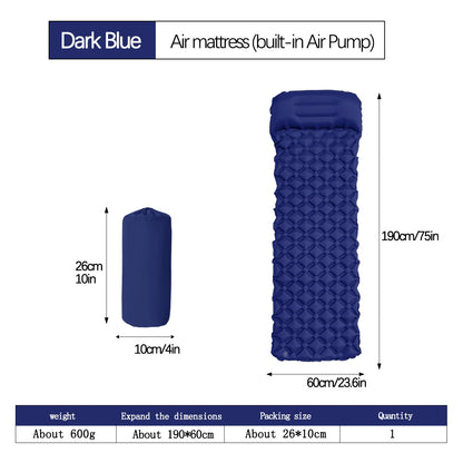 CloudRest Trek  – Ultralight Inflatable Camping Sleeping Pad