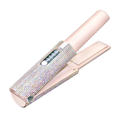 GlowStyle Go – Wireless 2-in-1 Hair Straightener & Curler