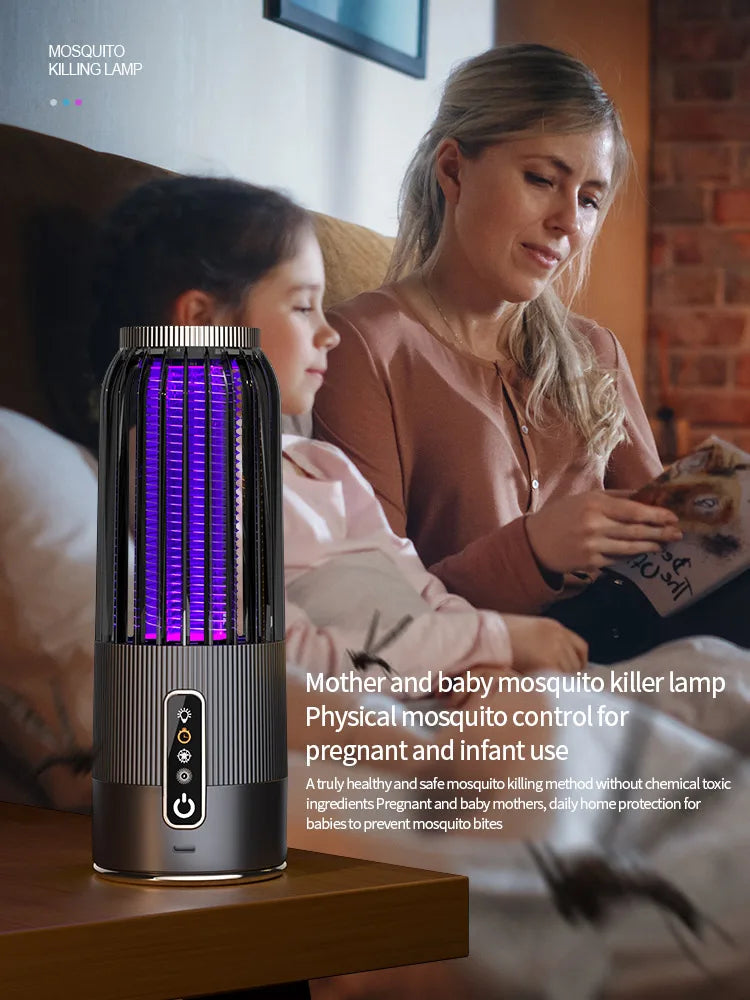 SolarShield Zap™ – Outdoor Solar Mosquito Killer Lamp