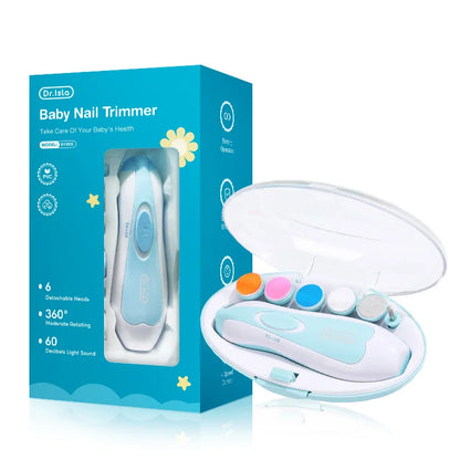 TinyTrim Glow – Electric Baby Nail Trimmer with LED Light