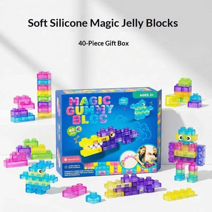JellyStack Studio – Soft Silicone Sensory Building Blocks