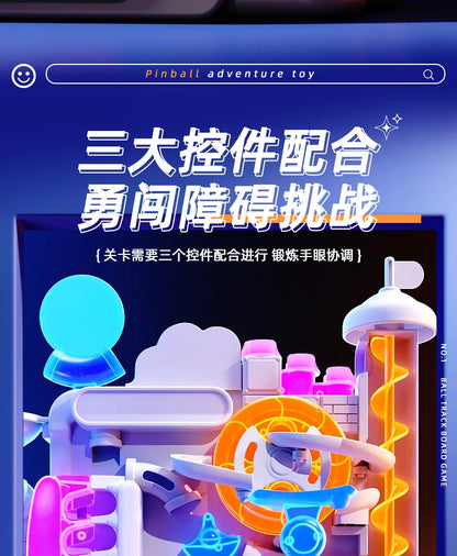 AdventureTrack – Montessori Rolling Ball Learning Maze