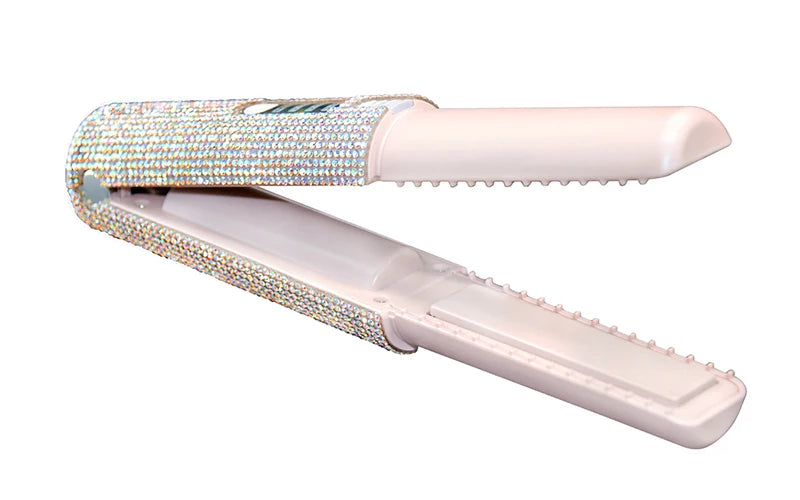 GlowStyle Go – Wireless 2-in-1 Hair Straightener & Curler