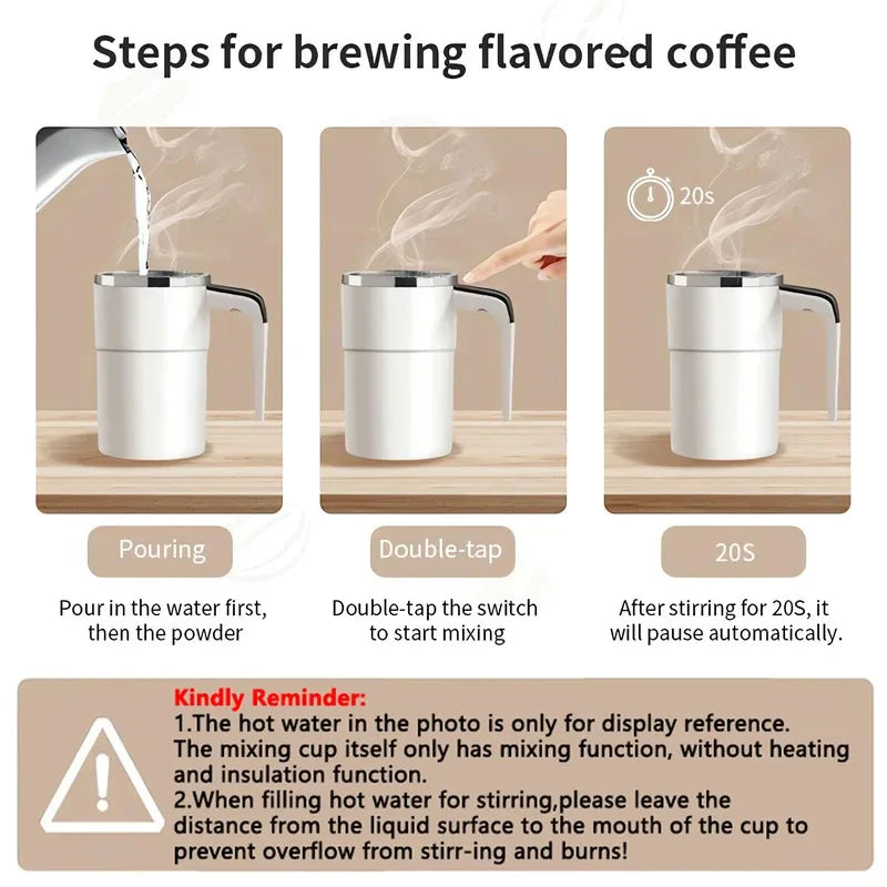 MixMate Pro – Self Stirring Smart Coffee Mug