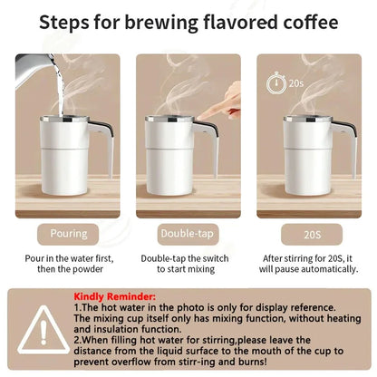 MixMate Pro – Self Stirring Smart Coffee Mug