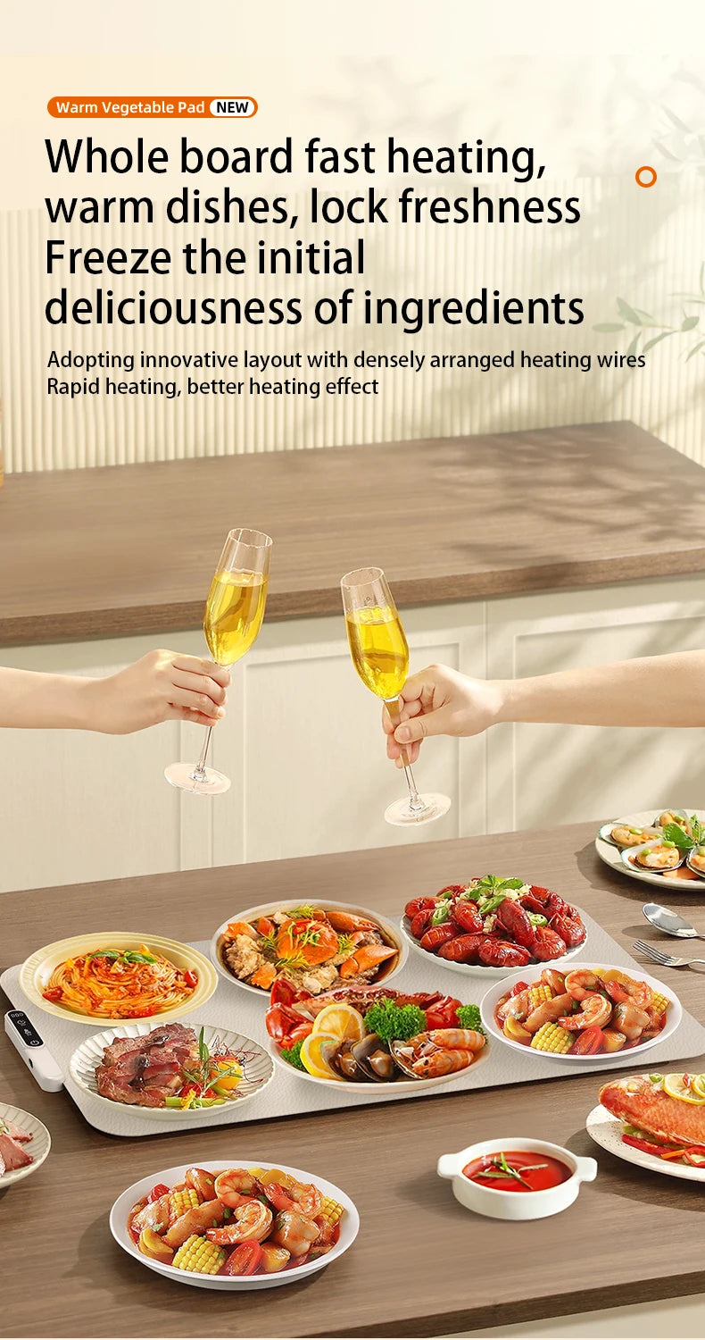 HeatMat Pro – Foldable Food Warming Pad