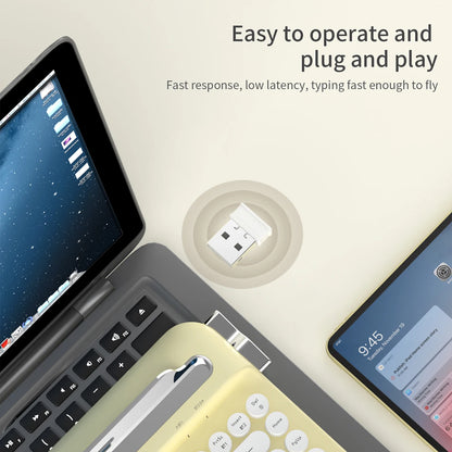 RetroType Air – Wireless Typewriter Bluetooth Keyboard