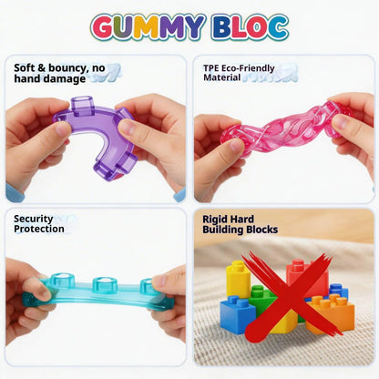 JellyStack Studio – Soft Silicone Sensory Building Blocks