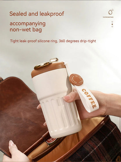 TempGlow Flask – Smart LED Temperature Travel Mug