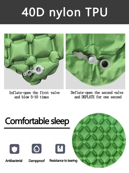 CloudRest Trek  – Ultralight Inflatable Camping Sleeping Pad