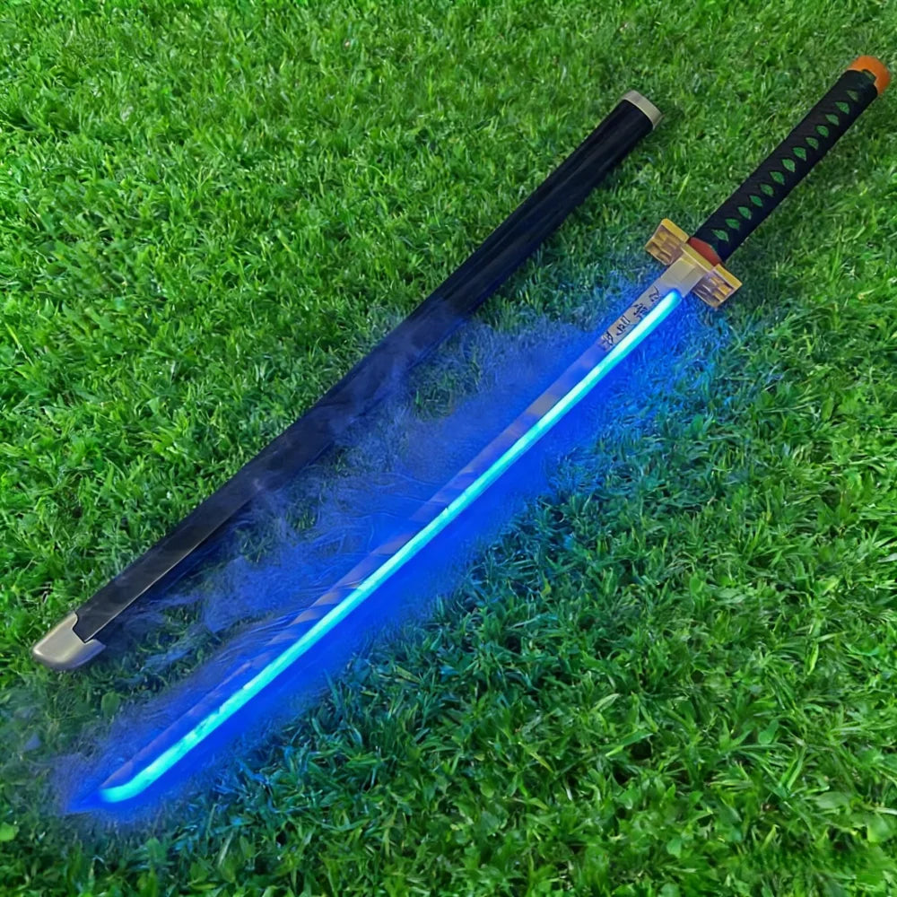 Rukia FrostMist™ Katana – LED Vapour Cosplay Sword