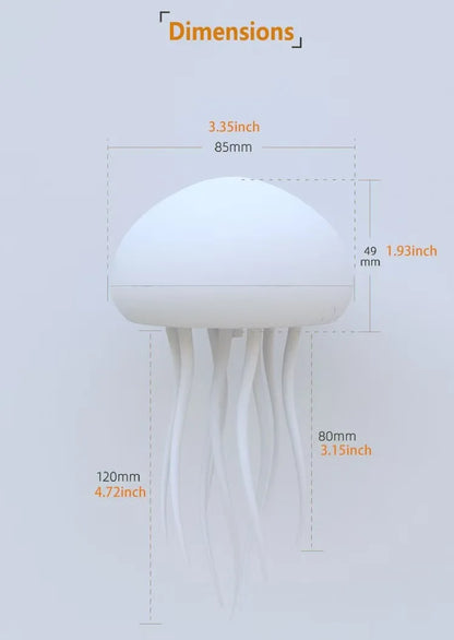 AquaPulse Jelly – Floating RGB Jellyfish Night Light