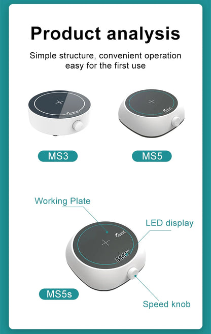 MixLab Pro – Mini Magnetic Laboratory Stirrer