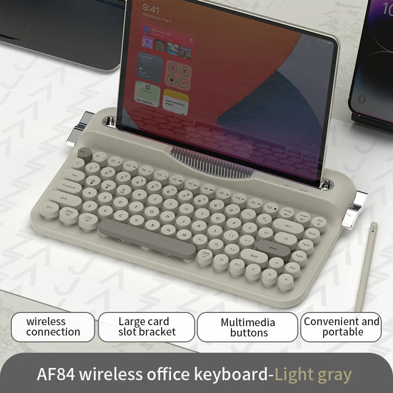 RetroType Air – Wireless Typewriter Bluetooth Keyboard
