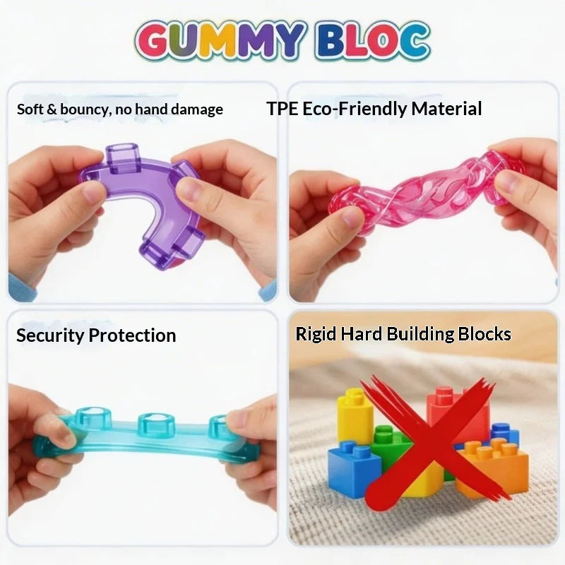 JellyStack Studio – Soft Silicone Sensory Building Blocks